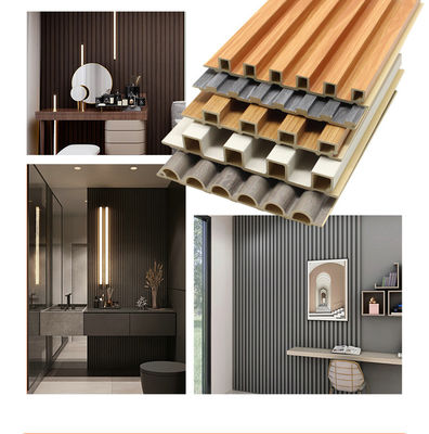 PWC Wandverkleidung Kunststoffblech de PVC Efecto Madera für SPC Wandpaneel