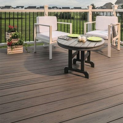 Feuchtigkeitsschutz Decking Sheet On Envision WPC Decking WPC Decking Board