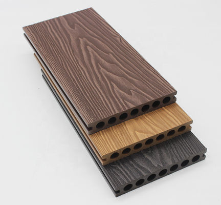 Kreuzkategorien Konsolidierung WPC-Decking-Platte für dekorative Garten-Risse-beständig