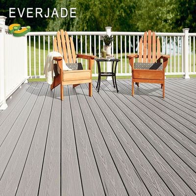 10,3%-1,4% Dichte Schnelldeck Holz Verbunddeckdeck Fliesen in isländischem Rauch Weiß