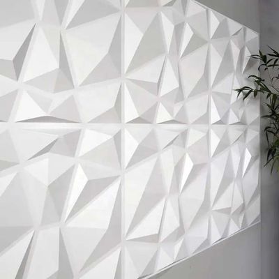 2023 Hochglanz PVC 3D Wandwand für Luxus Wohnzimmer TV Hintergrund bei Direct