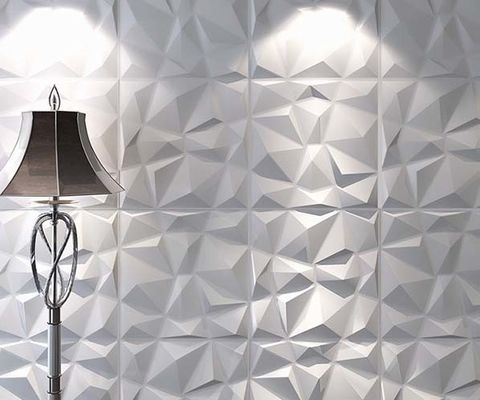 2023 Hochglanz PVC 3D Wandwand für Luxus Wohnzimmer TV Hintergrund bei Direct