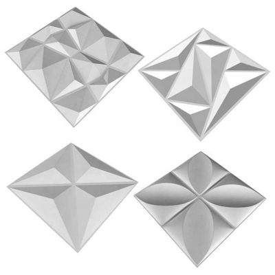 3D-Reliefhöhe 22mm Hochglanz Peel und Stick PVC Wandkunst-Panel für Sofa Hintergrund