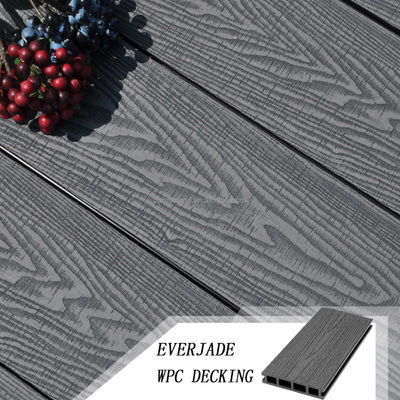 WPC-Decking Board für den Außenbereich über 18 mm Dicke mit Holzkornoberfläche